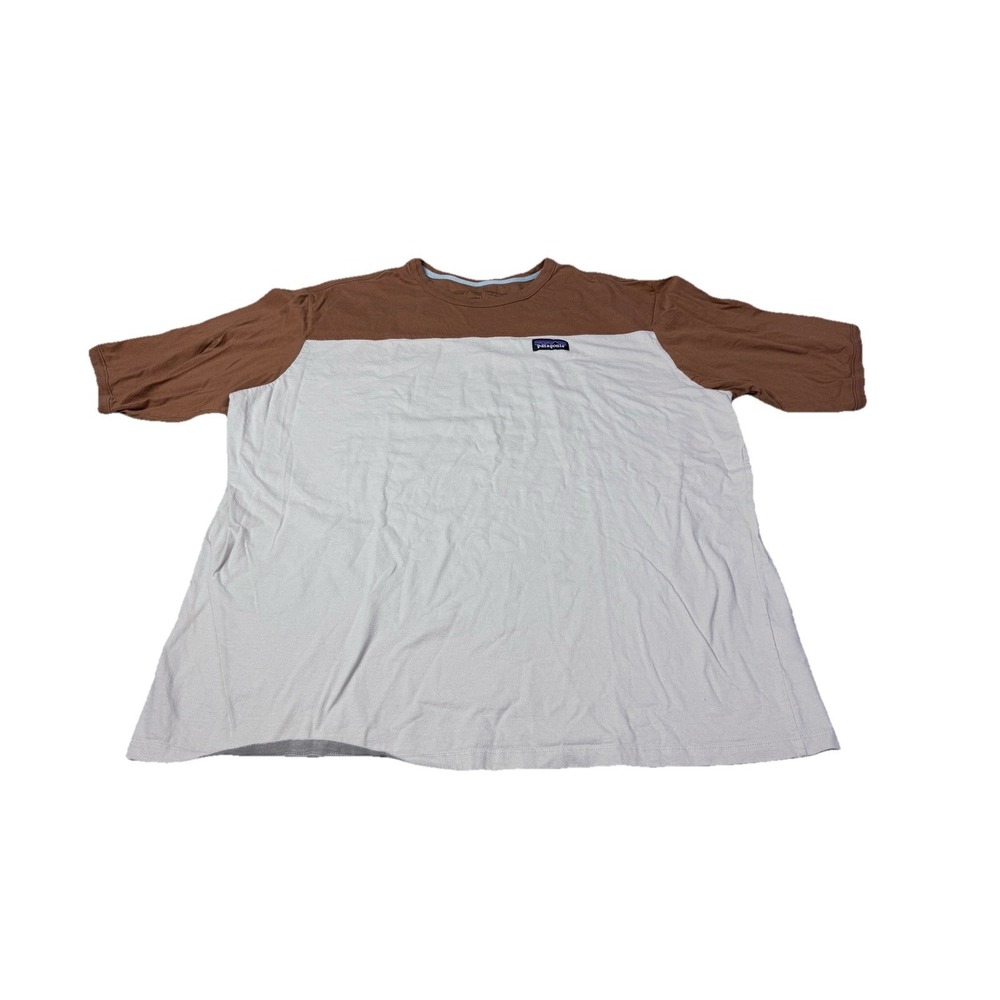 Patagonia XL T Shirt Cotton in Conversion  Short Sleeve Heavy Weight 3b‎
